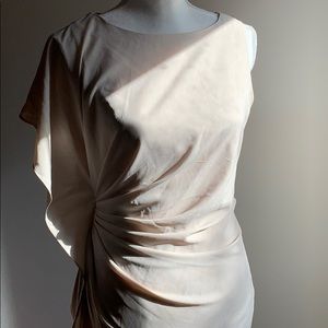 Forever 21 ruched side sheath dress